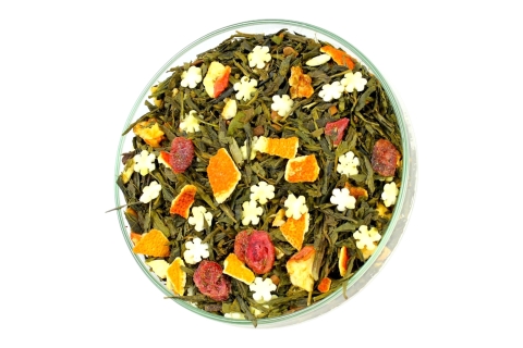 Herbata Świąteczna Zielona WHITE CHRISTMAS (50g) (OT) Idealna Na Mikołaja !